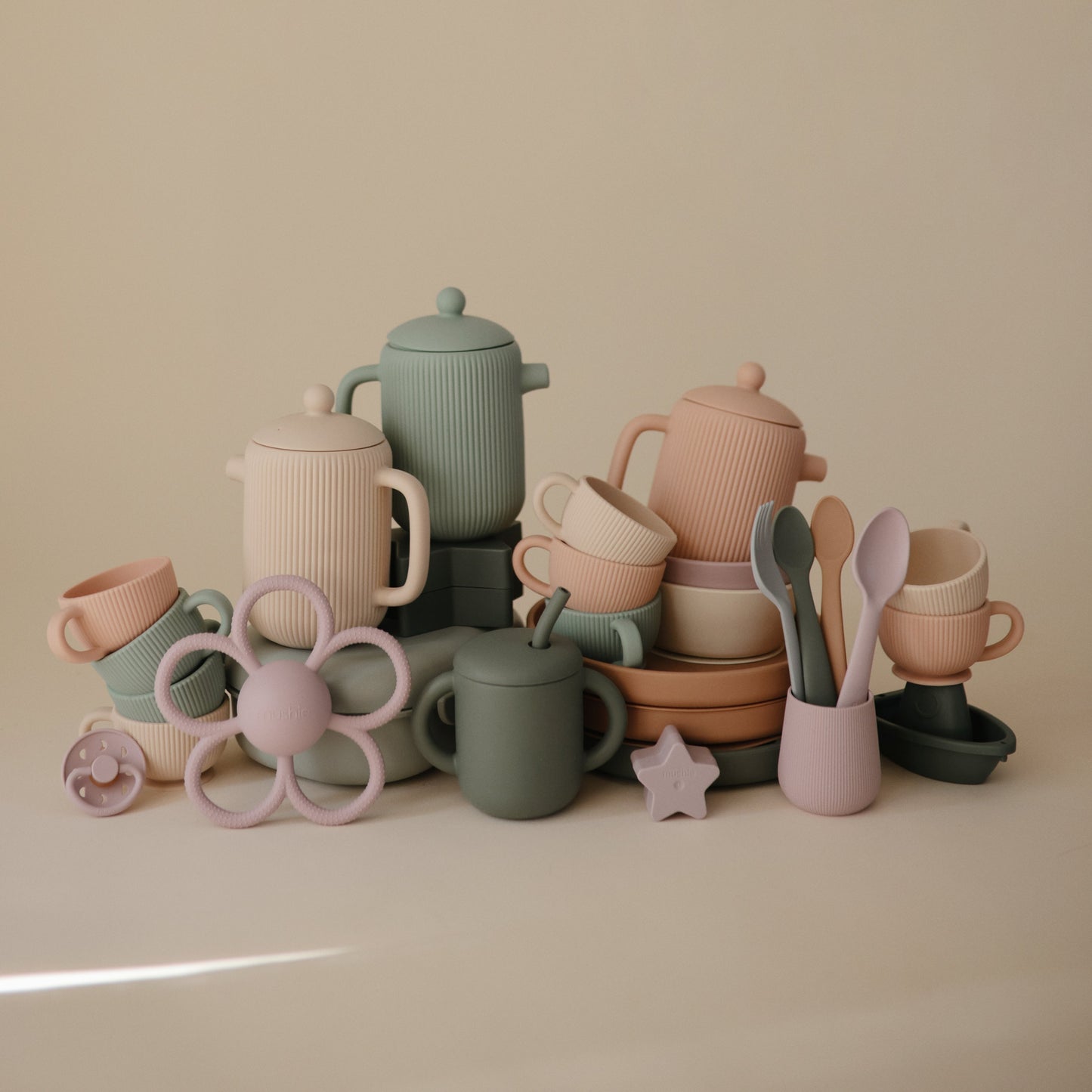 Silicone Tea Play Set - Babies in Bloom