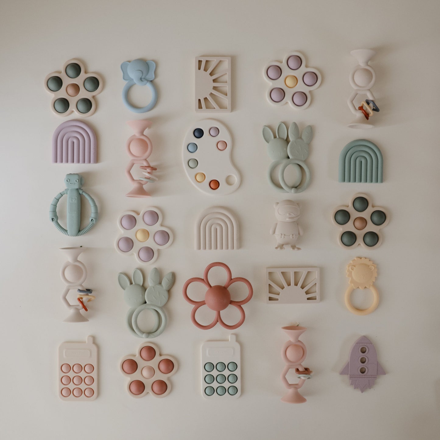 HexaPop Suction Toy - Babies in Bloom