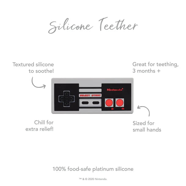 Silicone Teether: NES Controller