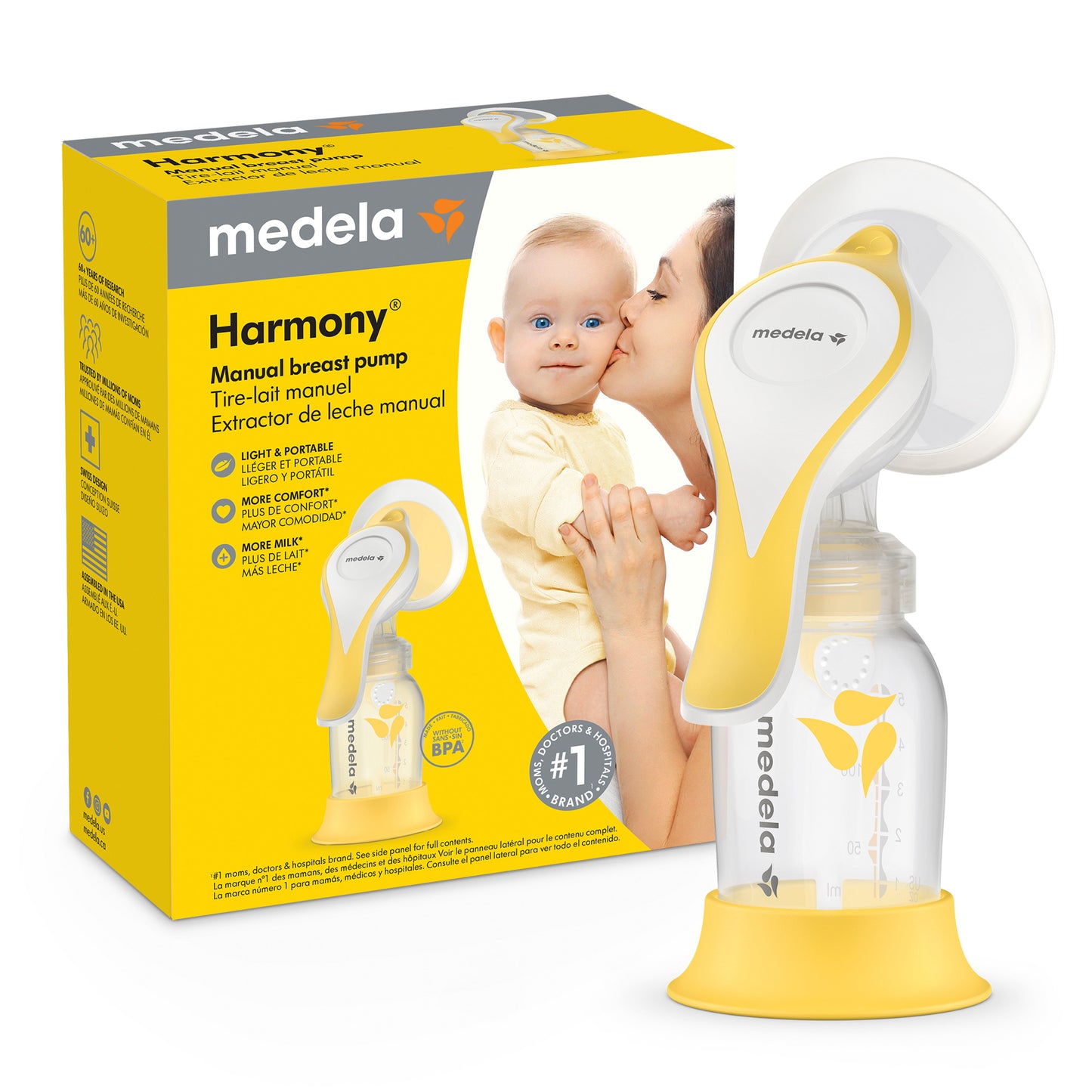 Medela Harmony Manual Breast Pump with PersonalFit Flex
