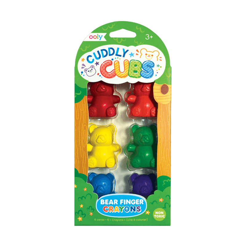 Cuddly Cubs - Bear Finger Crayons