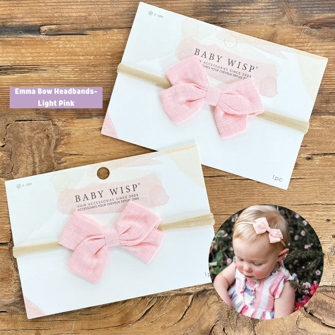 Baby Wisp Emma Baby Bow Headbands