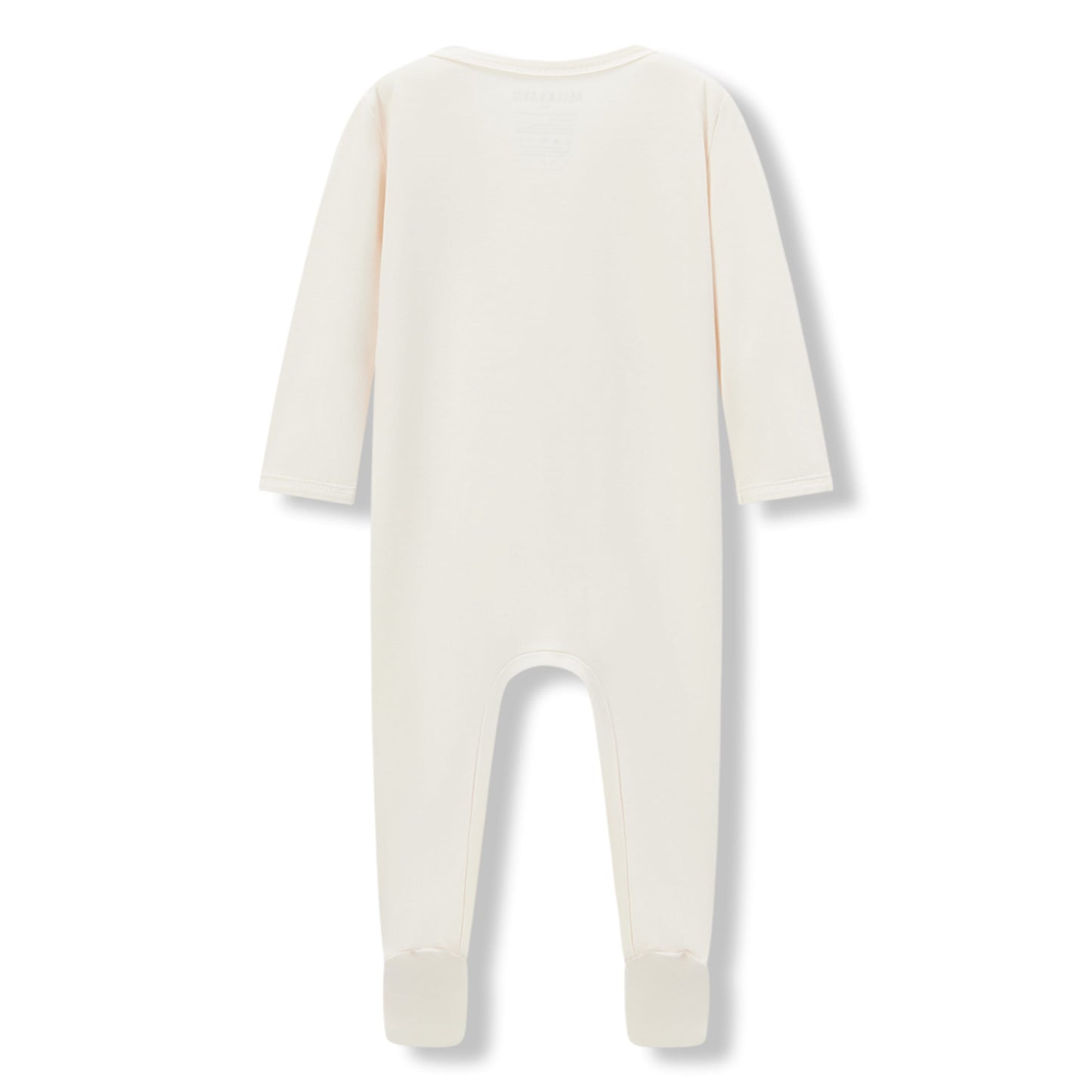 Salt Luxe Solid Zipper Footed Romper