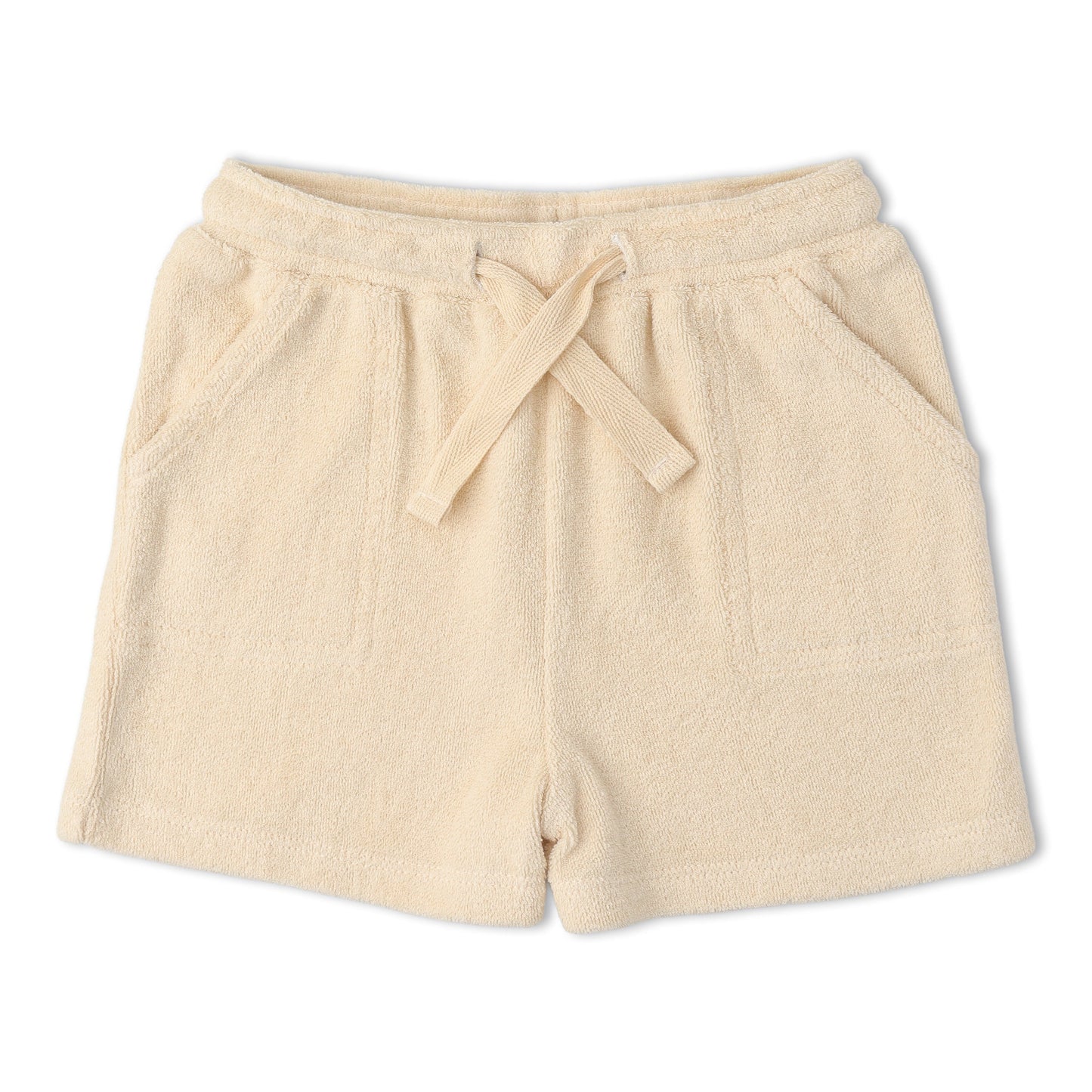 Organic Terry Tee & Shorts Set - Butter Yellow