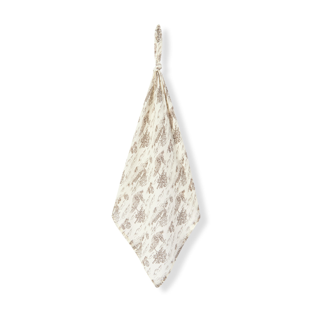 Country Toile Bamboo Two-Piece Burp Cloth Set