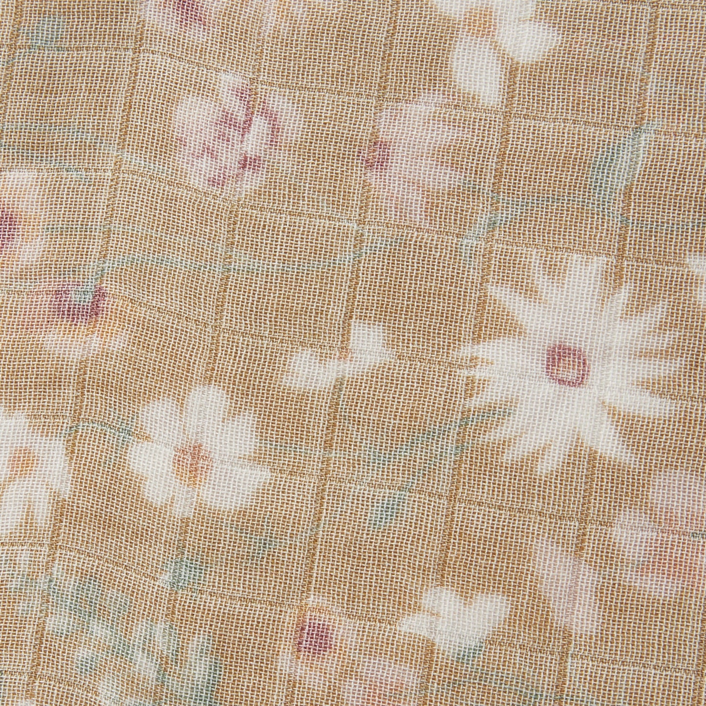 Wildflower Bamboo Two-Piece Burp Cloth Set