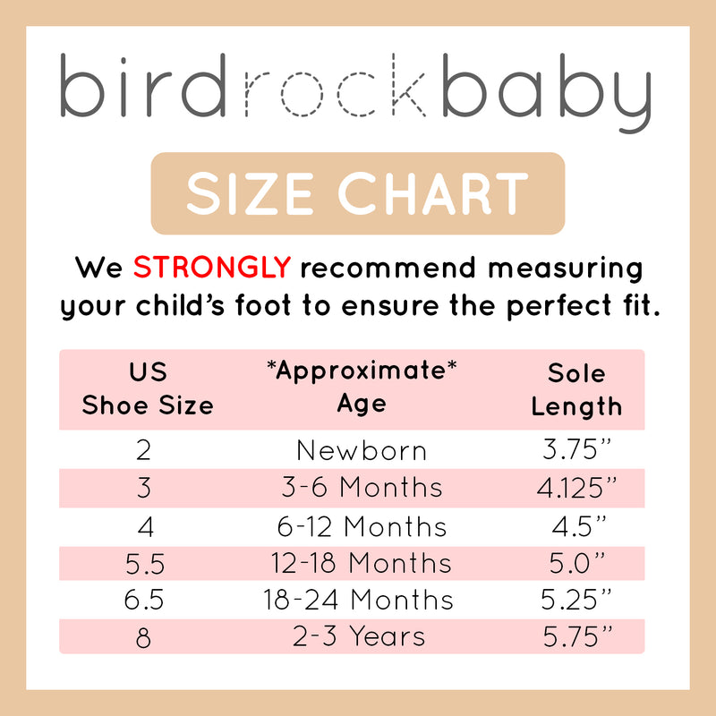 BirdRock Baby Fringeless Moccasins