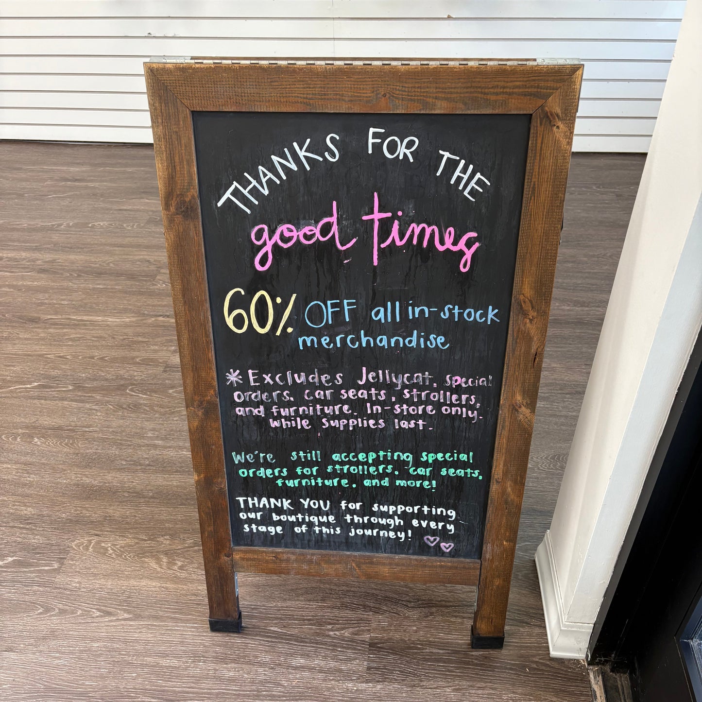Chalk Board A-Frame