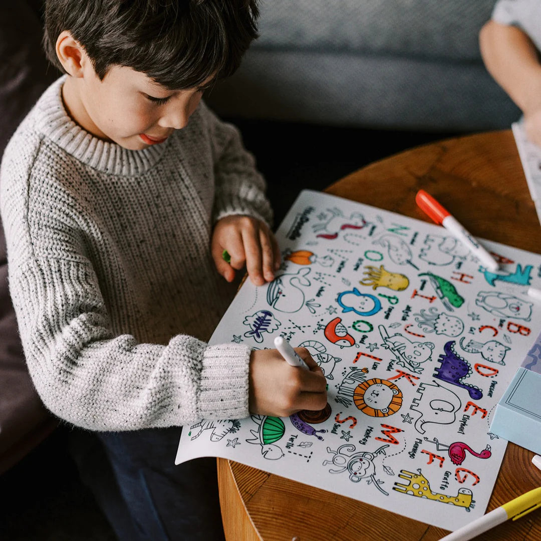 Classic Coloring & Doodle Mats