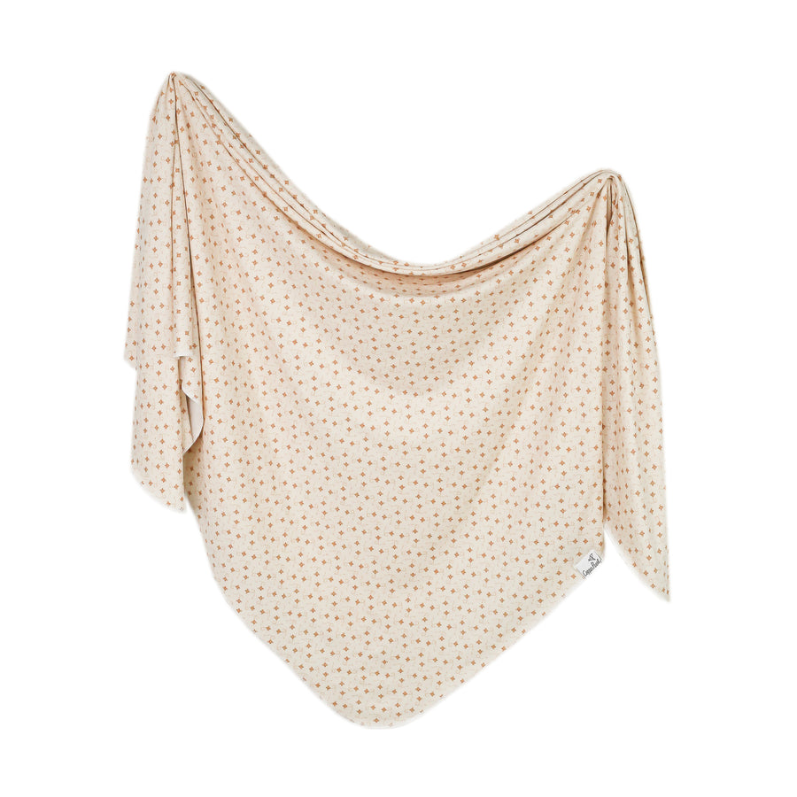 Copper Pearl Knit Swaddle Blankets