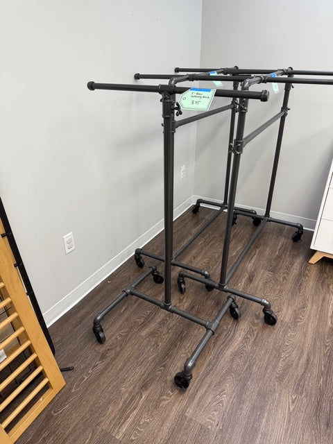 Pipeline 2-Way Clothing Rack