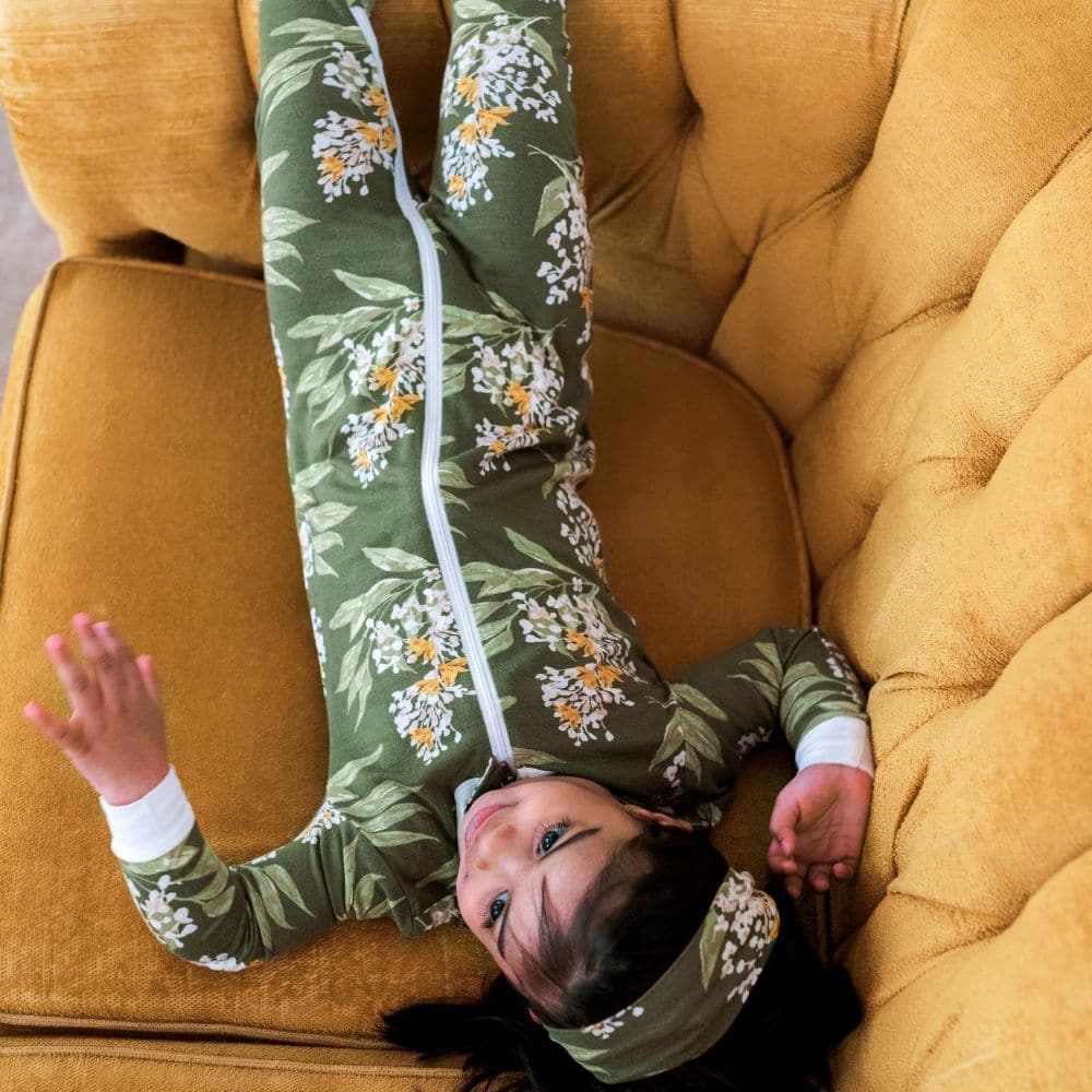 Valais Sheep Bamboo Zipper Pajama