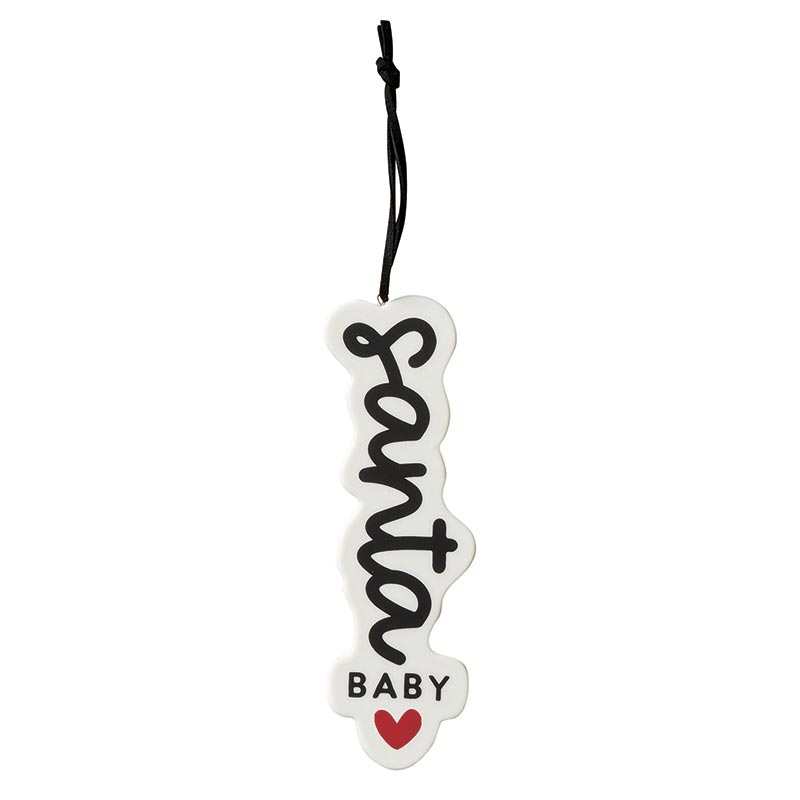 Santa Baby Ornament