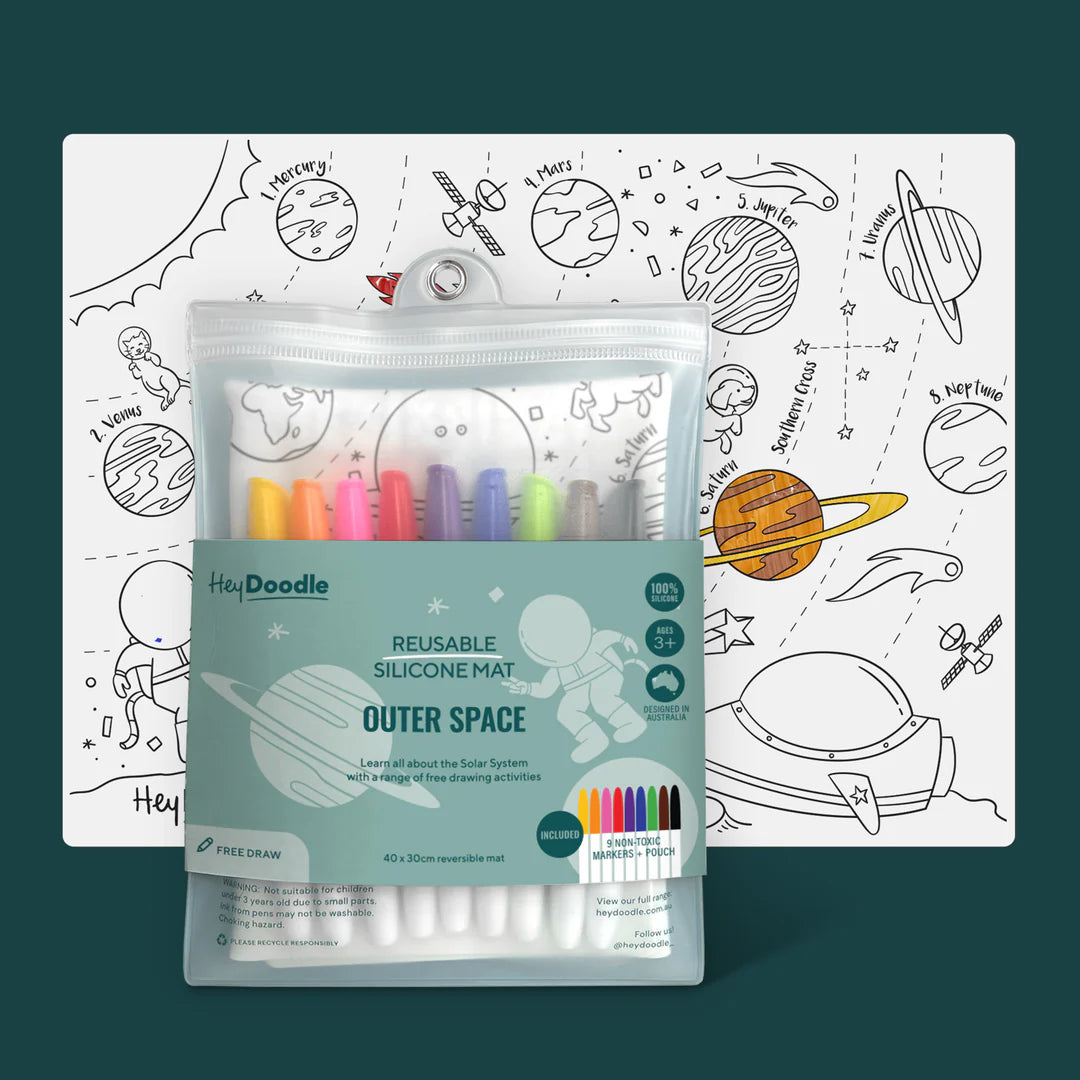 Classic Coloring & Doodle Mats