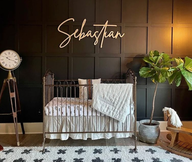 Personalized Wood Name Sign