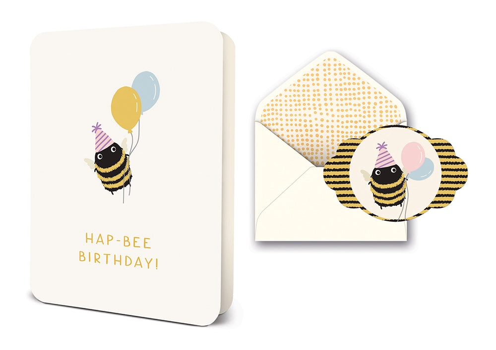 Hap-Bee Birthday Card