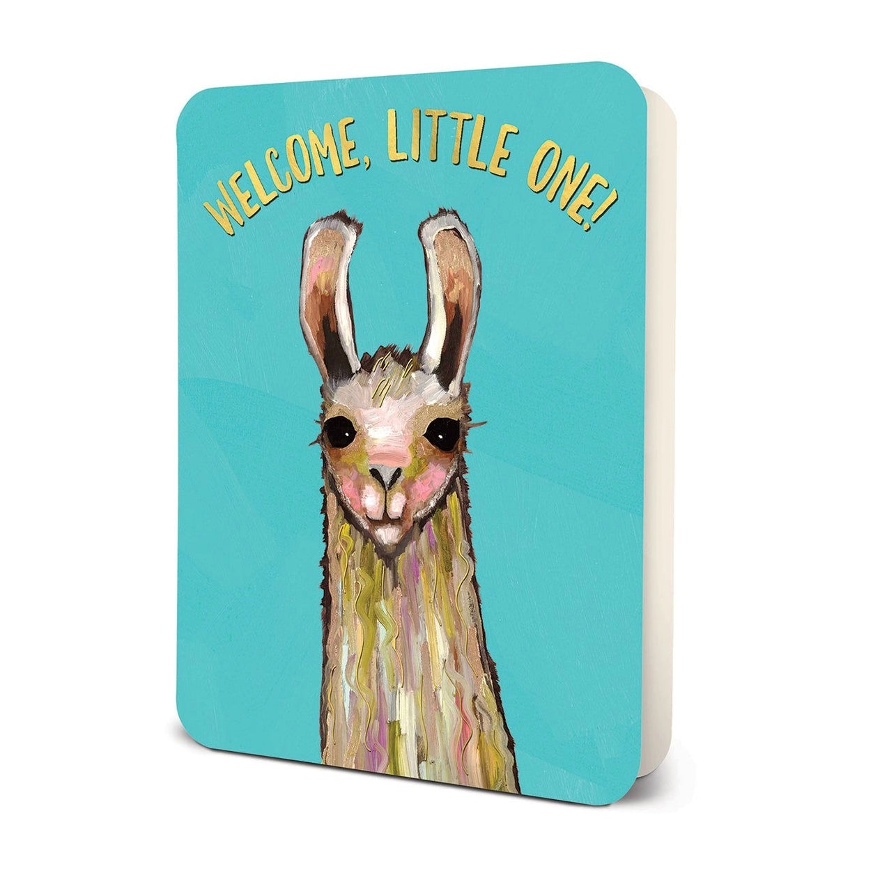 Welcome Baby Llama Card