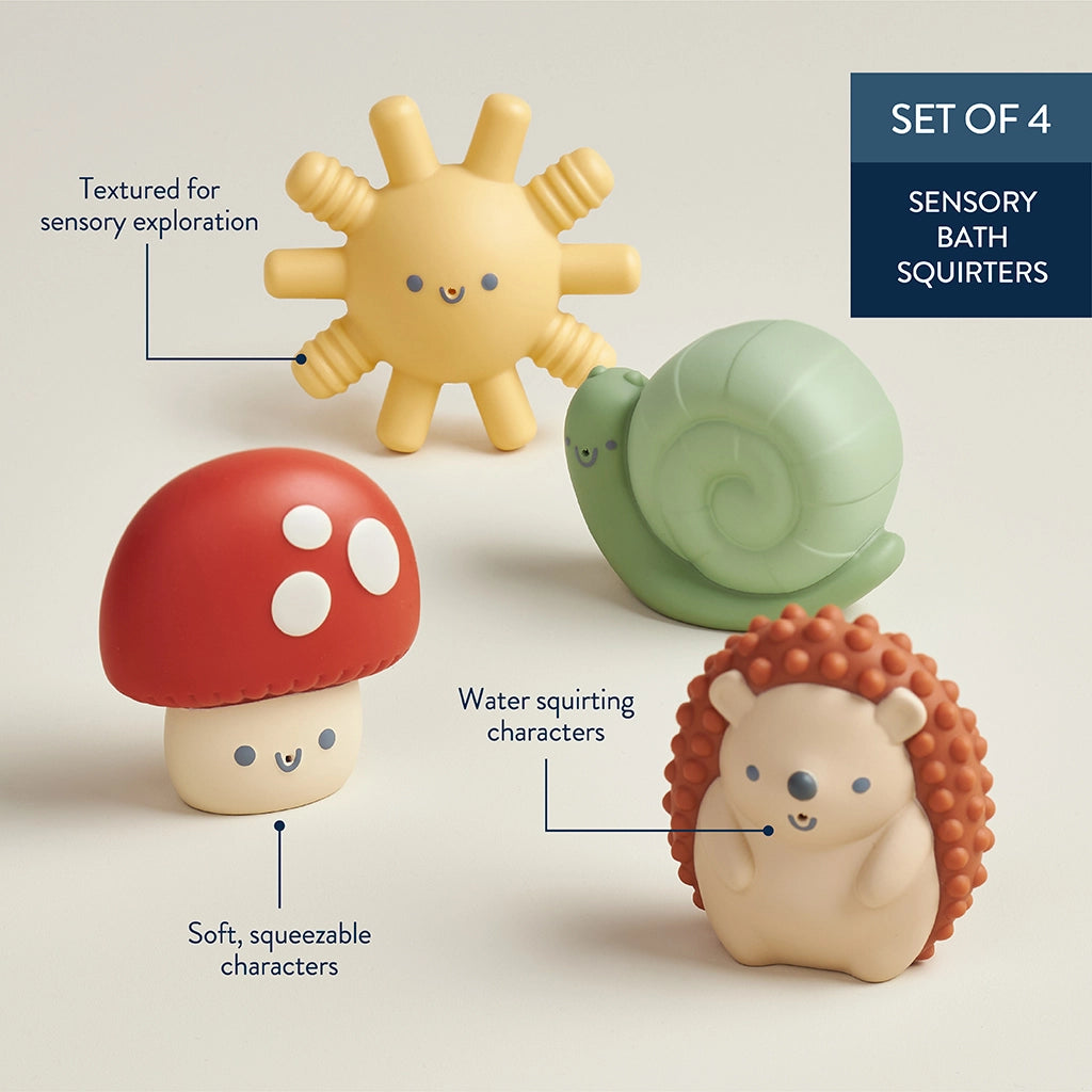 Itzy Ritzy Squirt Squeeze Bath Toys