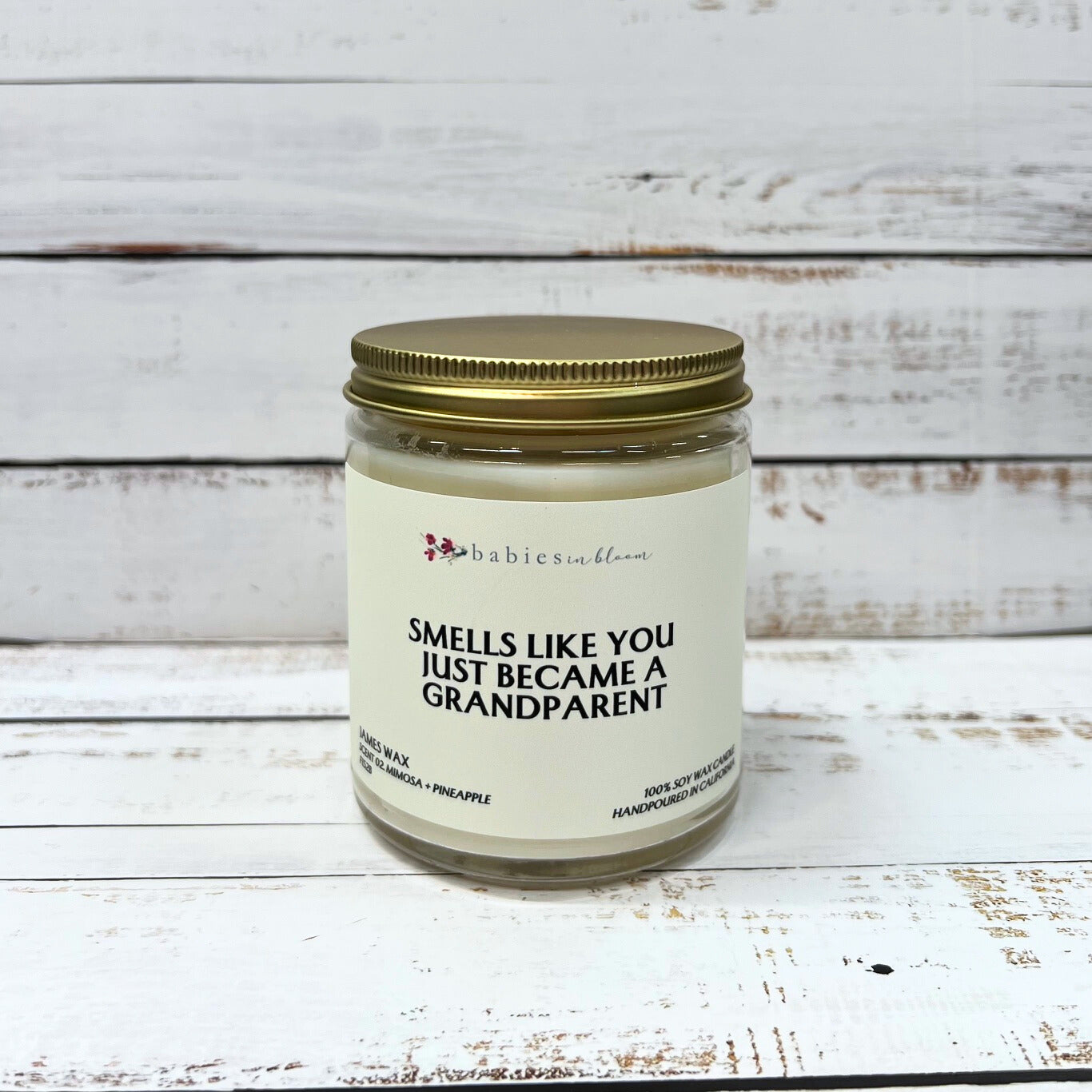 Smells Like New Grandparent Candle