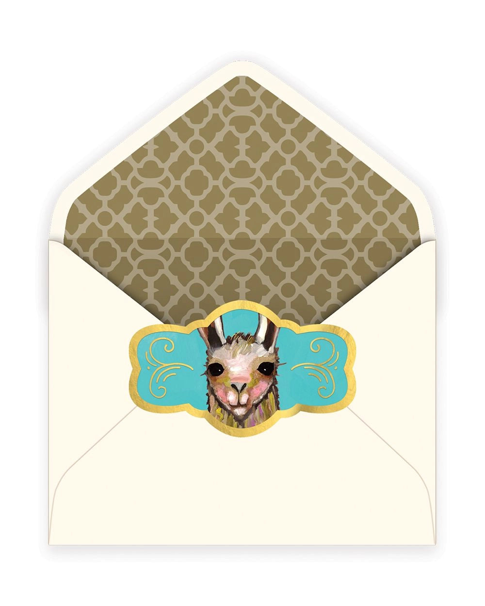 Welcome Baby Llama Card
