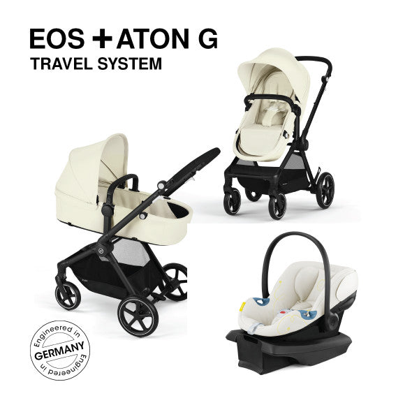 Cybex EOS 5-in-1 and Aton G Travel System Strollers