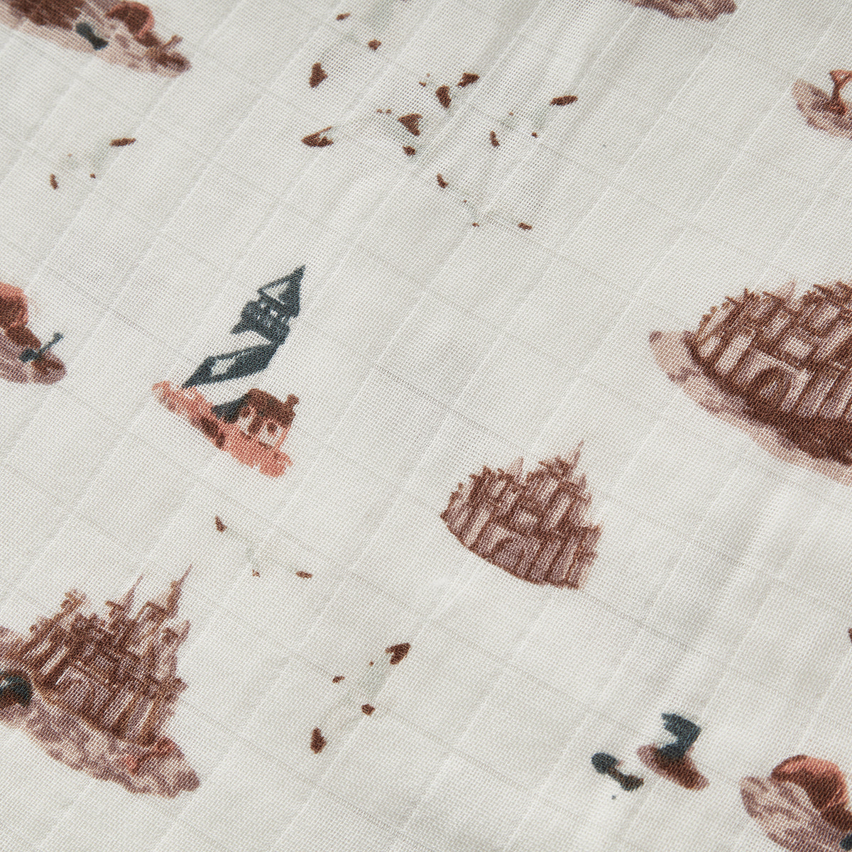 Sandcastle Big Lovey Three-Layer Muslin Blanket