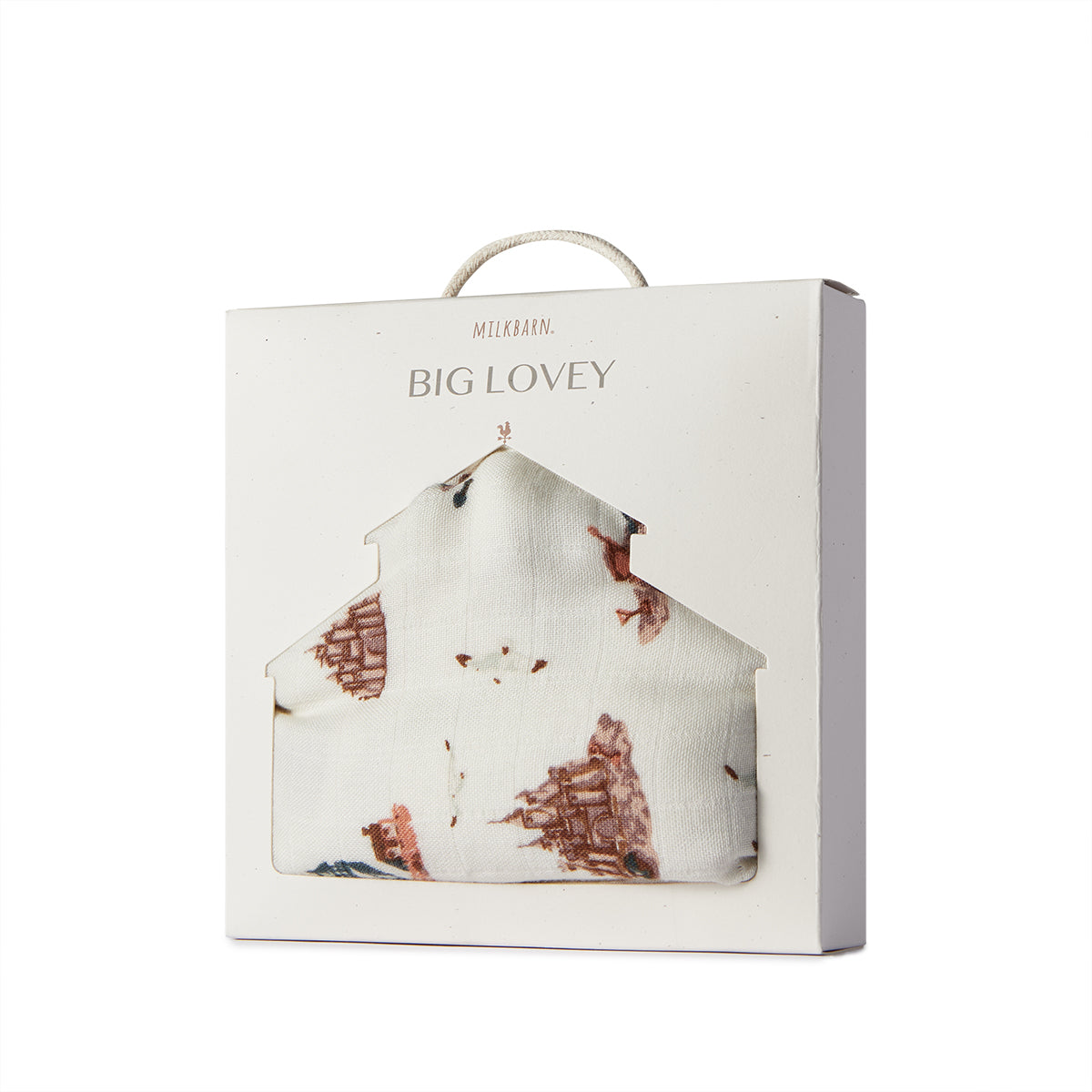 Sandcastle Big Lovey Three-Layer Muslin Blanket