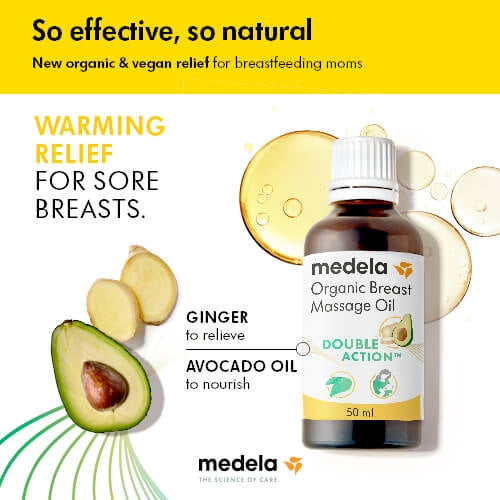 Medela Organic Breast Massage Oil
