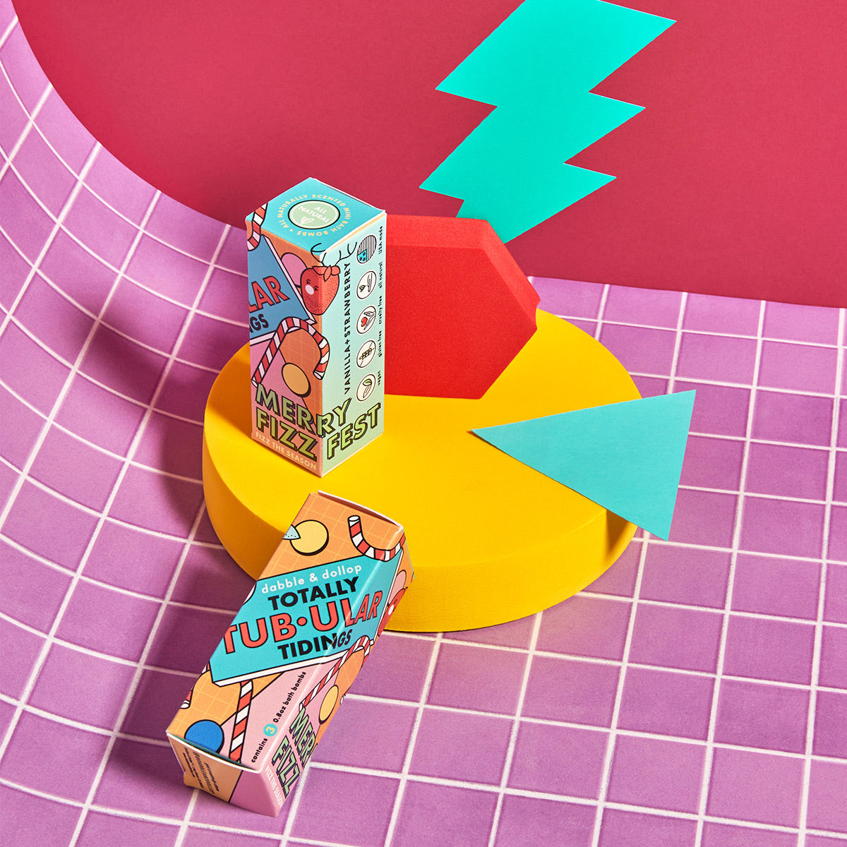 Totally Tub-ular Merry Fizzfest Mini Drops Stocking Stuffer