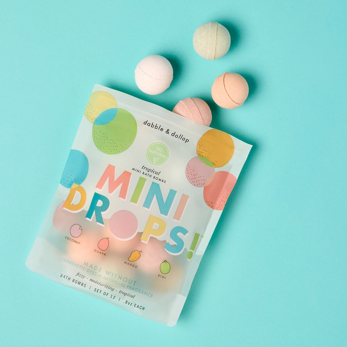 Tropical Mini Bath Bombs