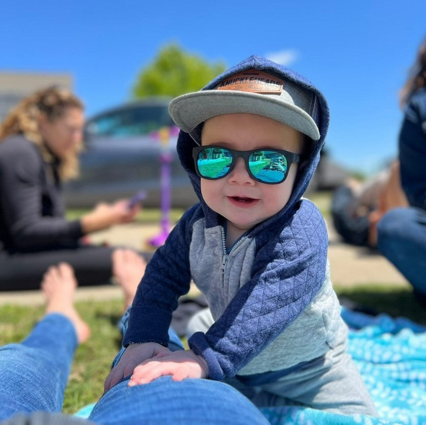 Roshambo Toddler Zack Morris Sunglasses, Blue