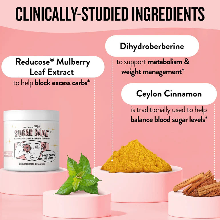 Legendairy Sugar Babe Carb Blocker & Craving Support