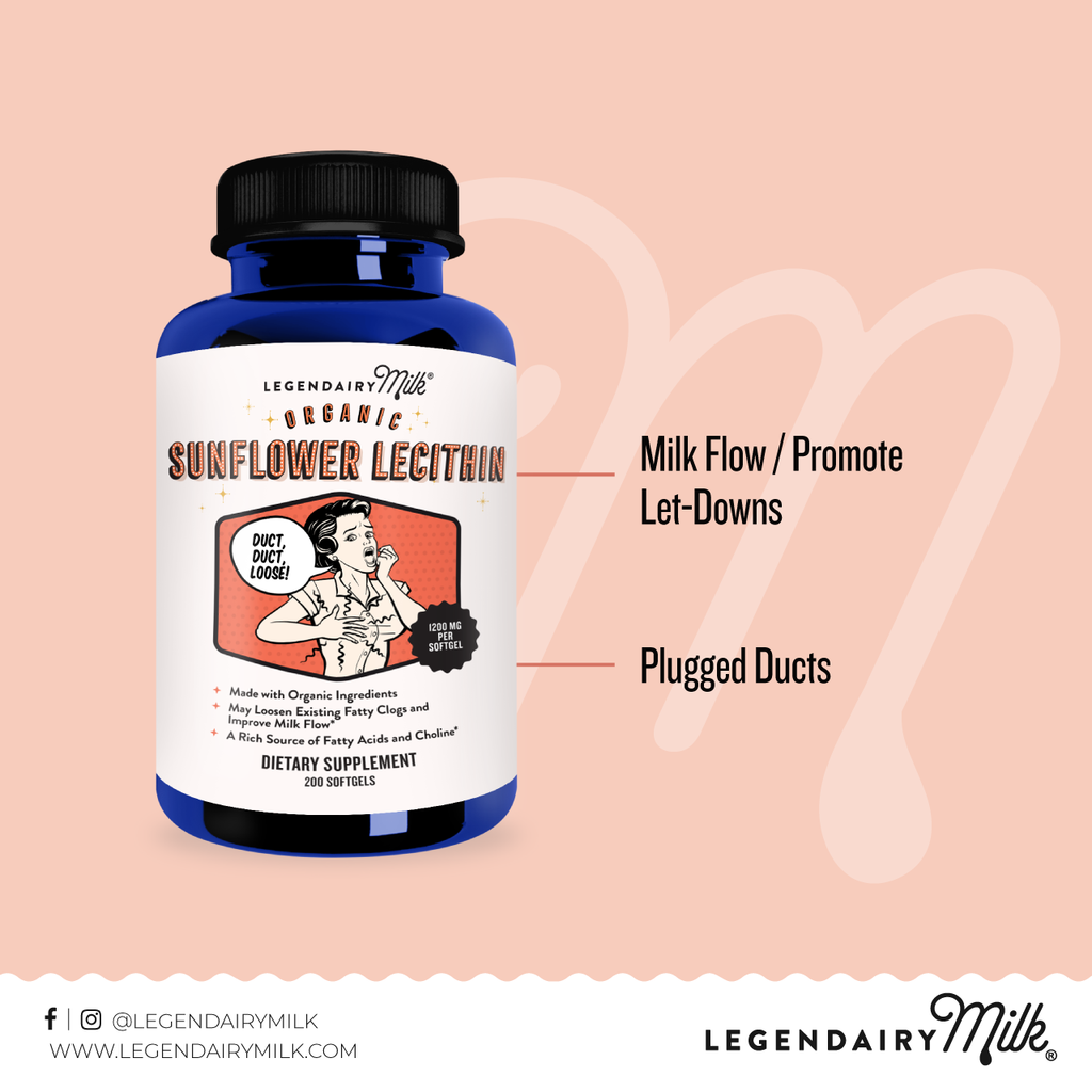 Legendairy Organic Sunflower Lecithin Lactation Support Legendairy Milk - Babies in Bloom