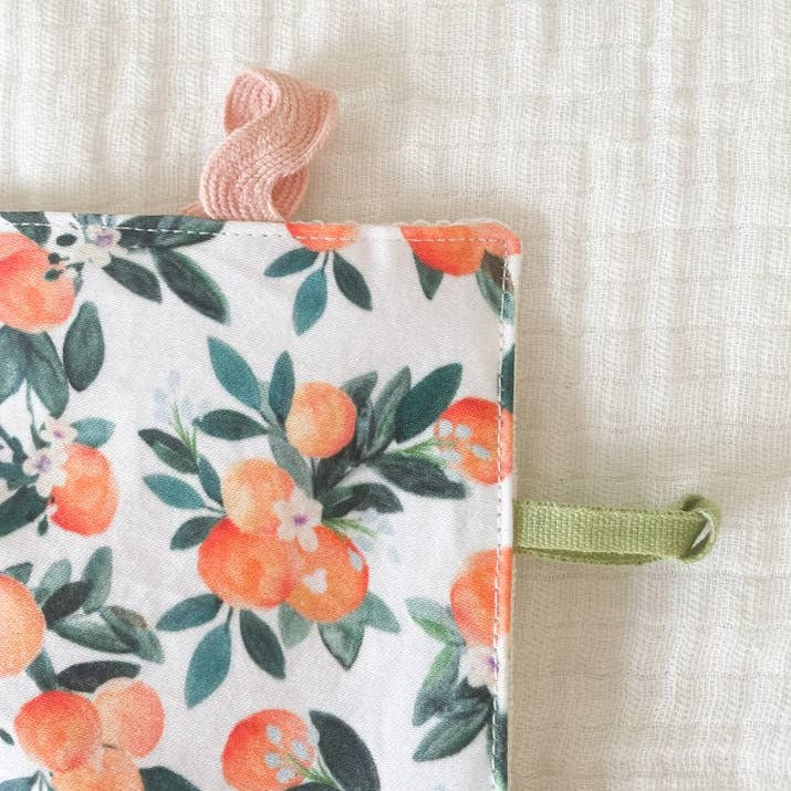 Organic Crinkle Lovey Teether Toys