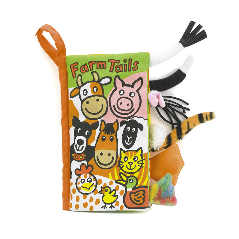 Jellycat Farm Tails Activity Book Jellycat - Babies in Bloom