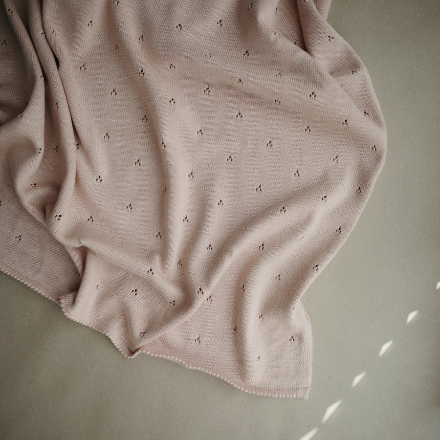 Mushie Knitted Baby Blankets