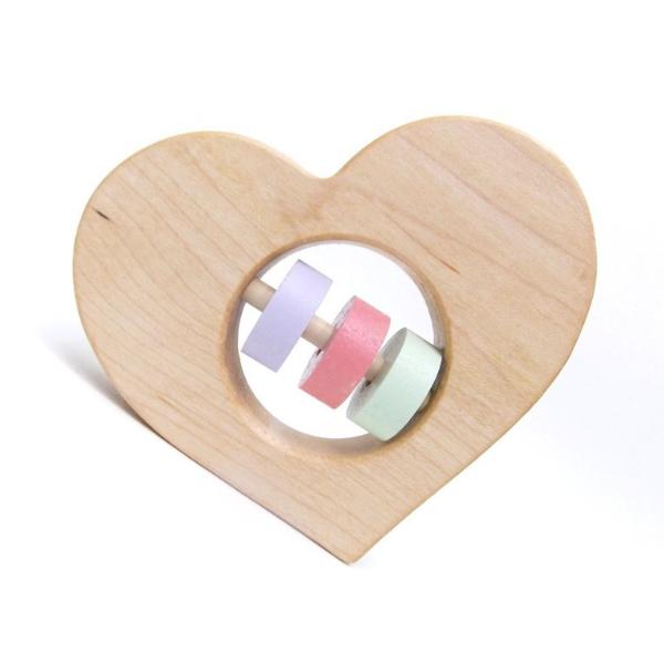 Bannor Toys Heart Rattle Bannor Toys - Babies in Bloom
