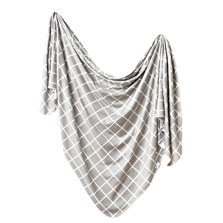 Copper Pearl Knit Swaddle Blankets