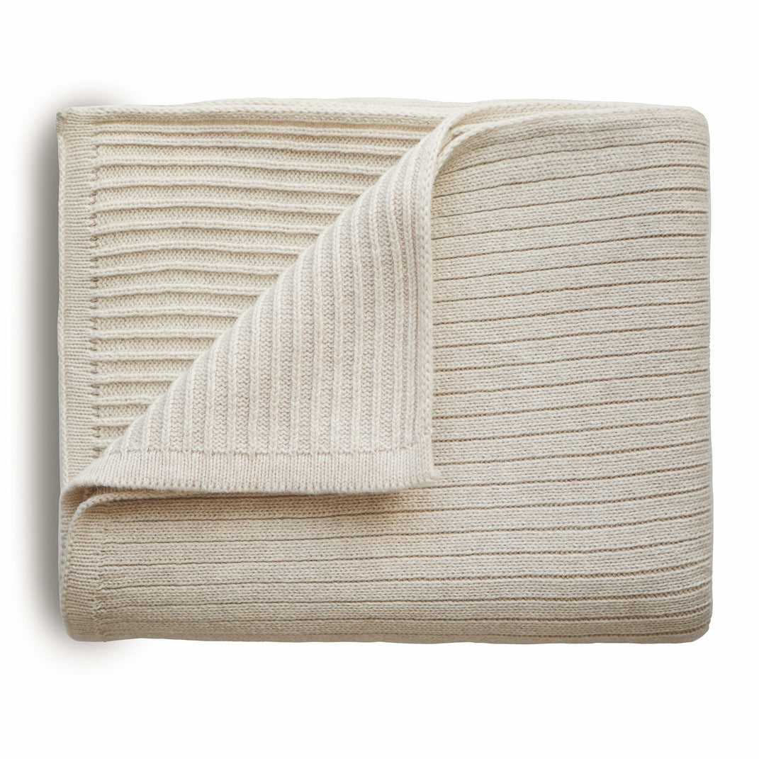 Mushie Knitted Baby Blankets