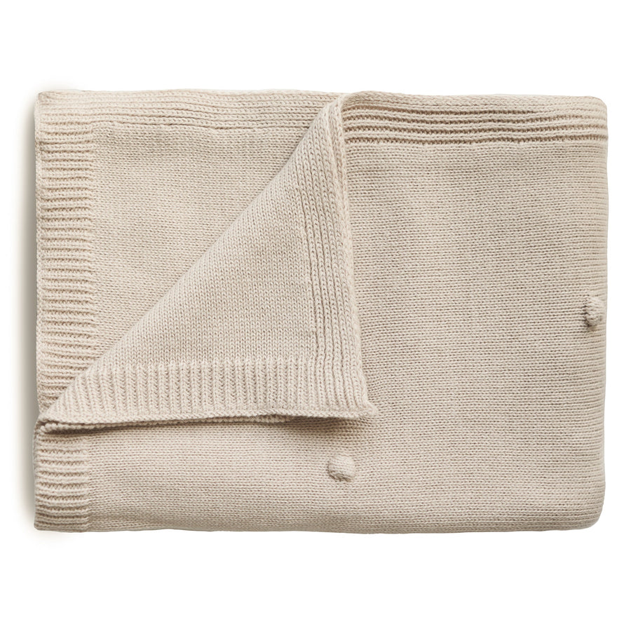 Mushie Knitted Baby Blankets