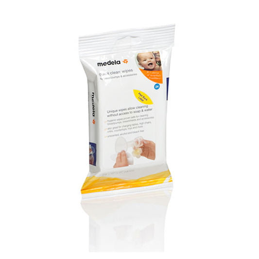 Medela Quick Clean Breast Pump & Accessory Wipes Medela - Babies in Bloom