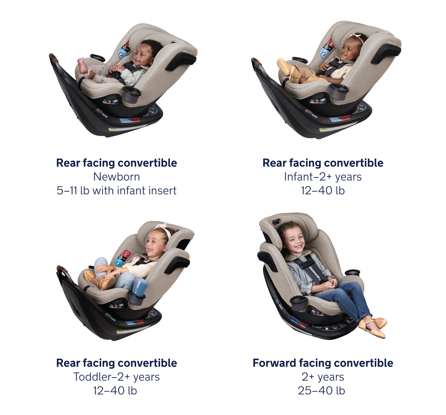 Nuna REVV Rotating Convertible Car Seat