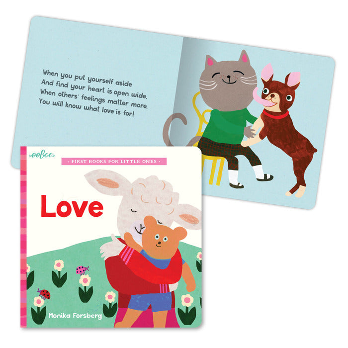 eeBoo Board Books EeBoo - Babies in Bloom