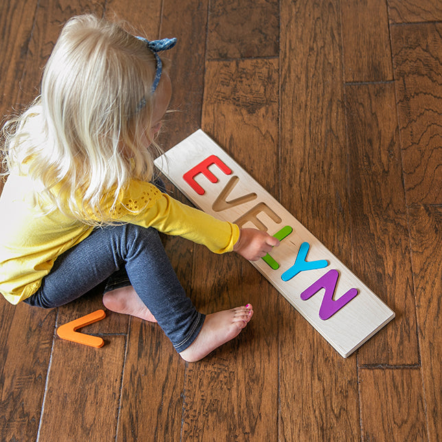 Fat Brain Personalized "Mason" Wooden Puzzle