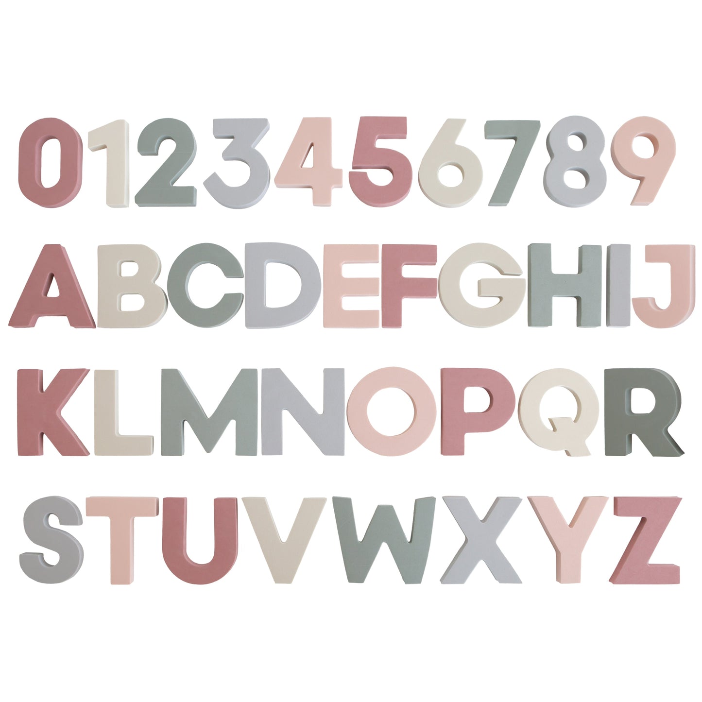 Letters & Numbers Bath Play Set - Babies in Bloom