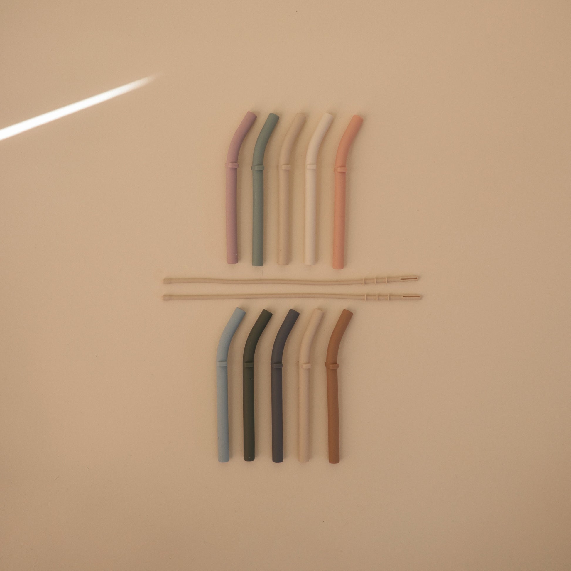 Silicone Replacement Straws - 5 Pack - Babies in Bloom
