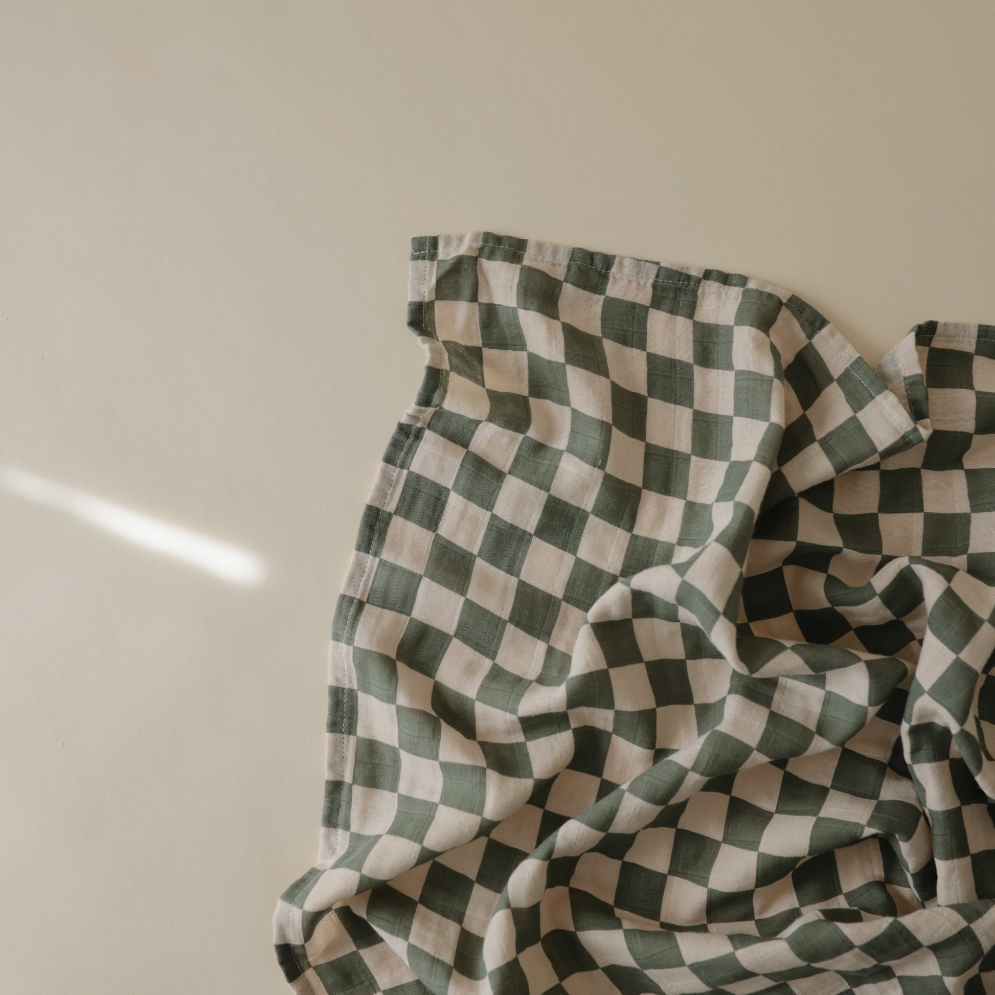 Organic Cotton Muslin Swaddle Blanket - Babies in Bloom