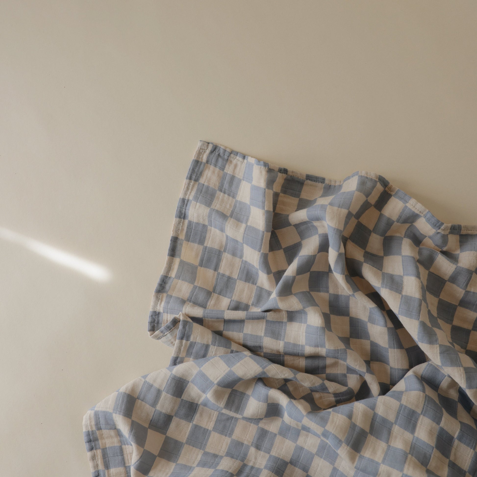 Organic Cotton Muslin Swaddle Blanket - Babies in Bloom