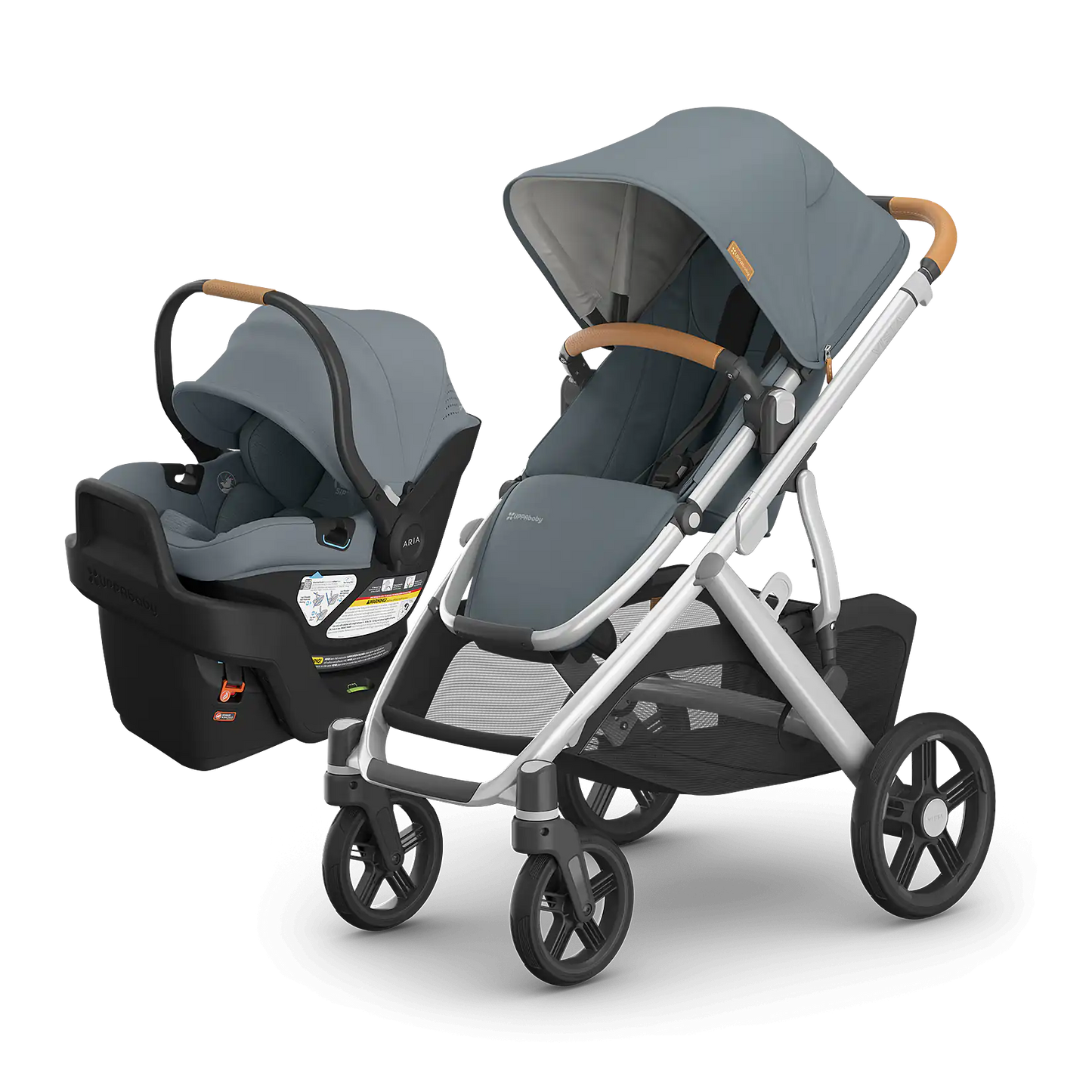 UPPAbaby Vista V3 + Aria V2 Travel System - Babies in Bloom