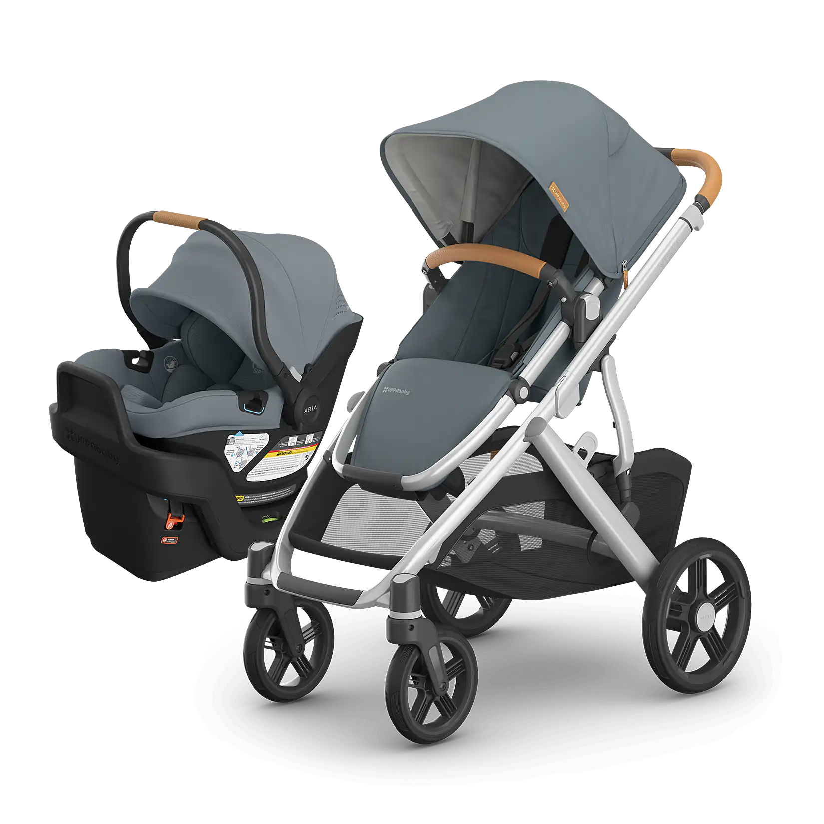 UPPAbaby Vista V3 + Aria V2 Travel System - Babies in Bloom